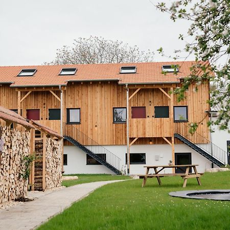 Ferienwohnung Raschbrunnenhof - Oekolandbau & Erholung Haunsheim Exterior foto