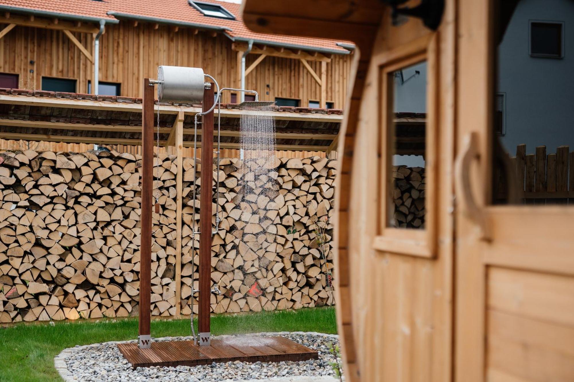 Ferienwohnung Raschbrunnenhof - Oekolandbau & Erholung Haunsheim Exterior foto